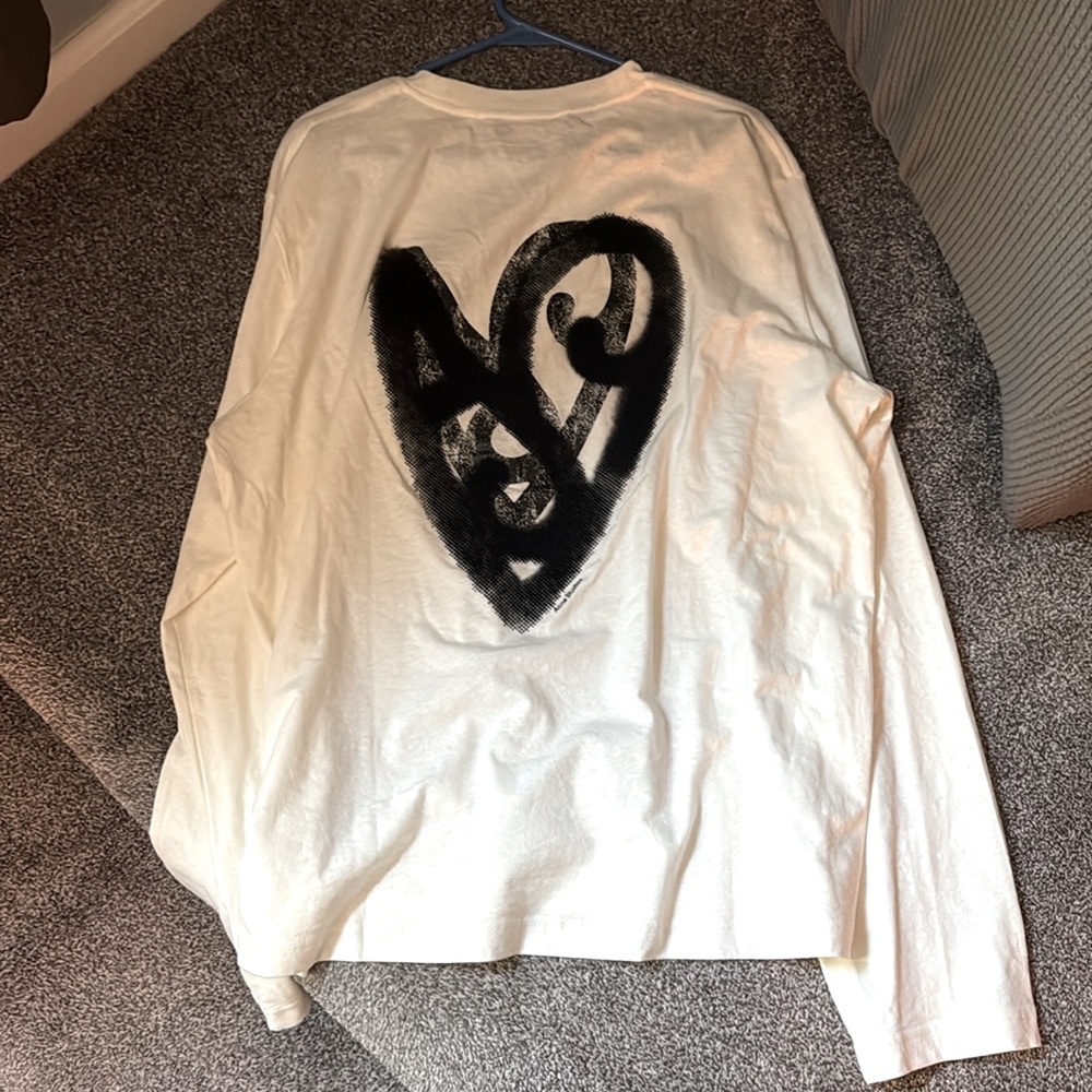 Acne Studios Long Sleeve Graffiti T Shirt